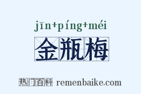 金瓶梅是什么意思的图片